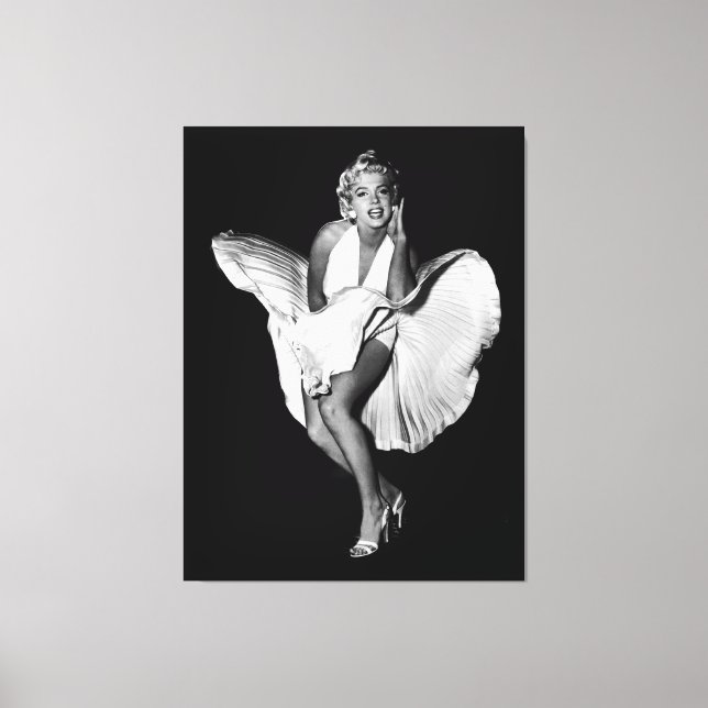 Classic Marilyn Monroe  Canvas Print (Front)