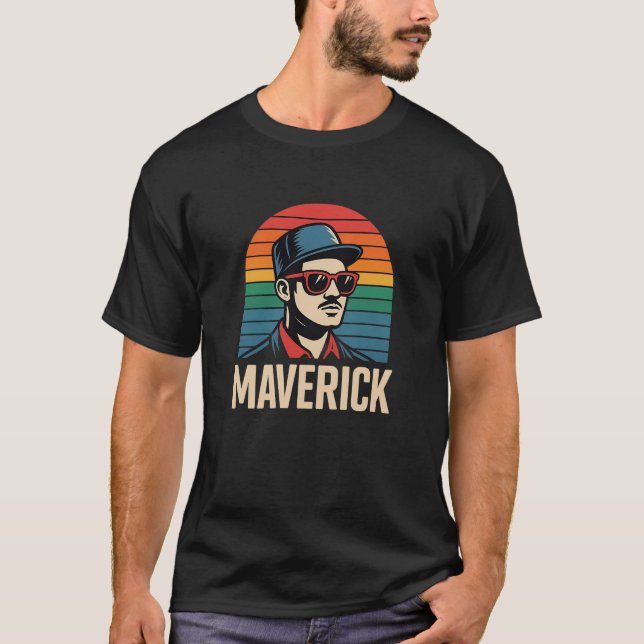 Classic Maverick T-Shirt (Front)