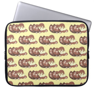 Classic Meatloaf Mashed Potatoes Gravy Diner Food Laptop Sleeve