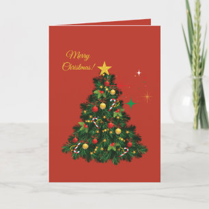  Classic Merry Christmas Card