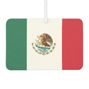 Classic Mexican Flag Car Air Freshener