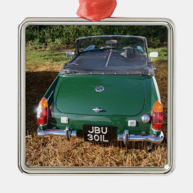 Classic MG Metal Tree Decoration (Front)