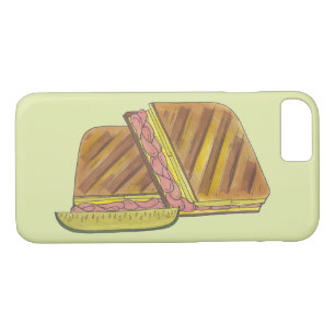 Classic Miami Cuban Sandwich Ham Pork Swiss Cheese Case-Mate iPhone Case