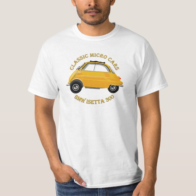 Classic Micro car tshirt BMW Isetta (Front)