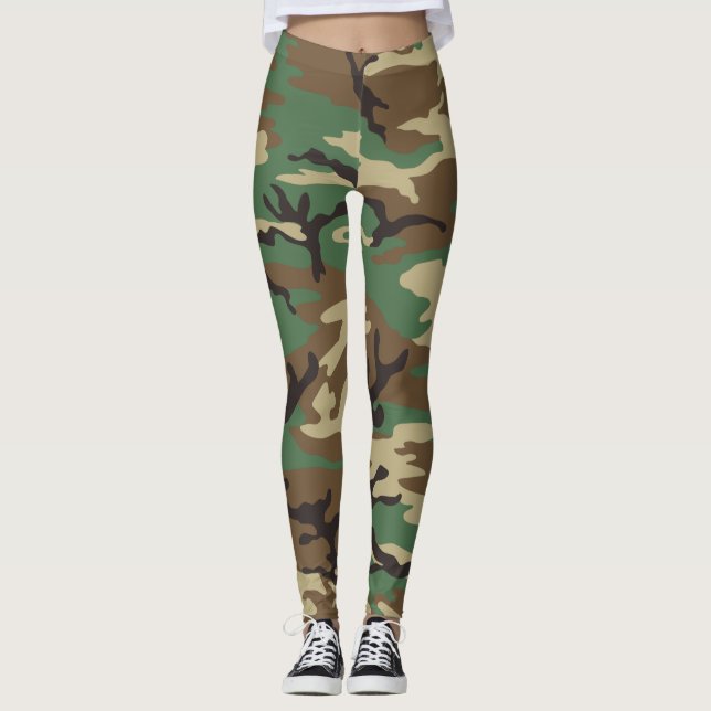 Classic military Camo leggings (Front)