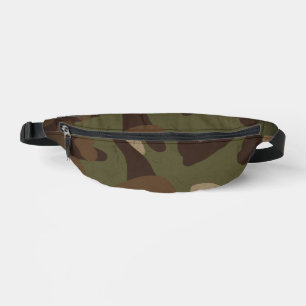 Classic Military Camouflage Pattern Bum Bags
