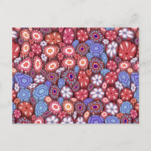 Classic Millefiori Postcard