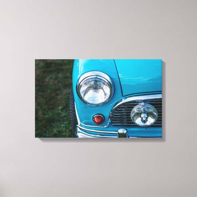 Classic Mini Austin Canvas Print (Front)