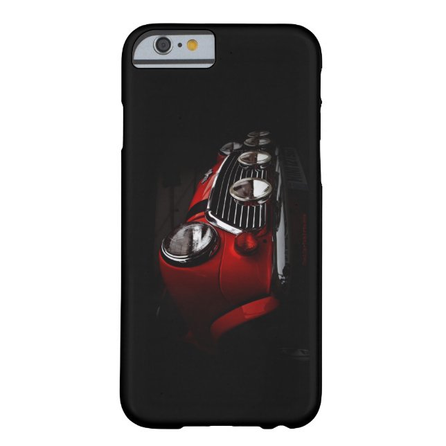 Classic Mini with rally lights iPhone 6 case (Back)