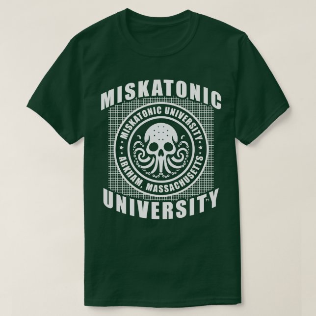 Classic Miskatonic University T-Shirt (Design Front)