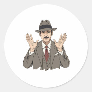 Classic Mob Boss Sticker