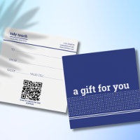 Classic Modern Blue Polka Dots Cleaning Services