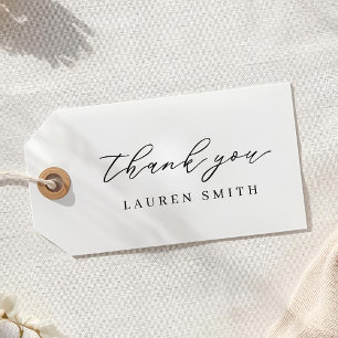 Classic Modern Calligraphy Thank You Self-inking Stamp