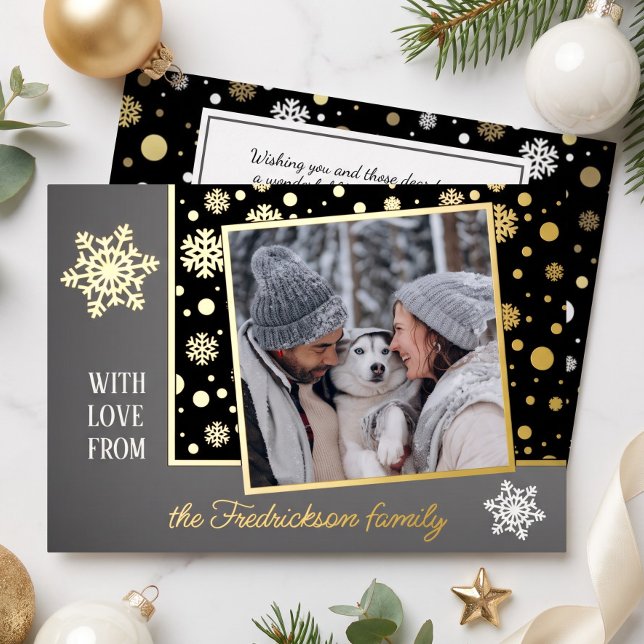 Classic Modern Love Seasons Greetings Gold (Creator Uploaded)