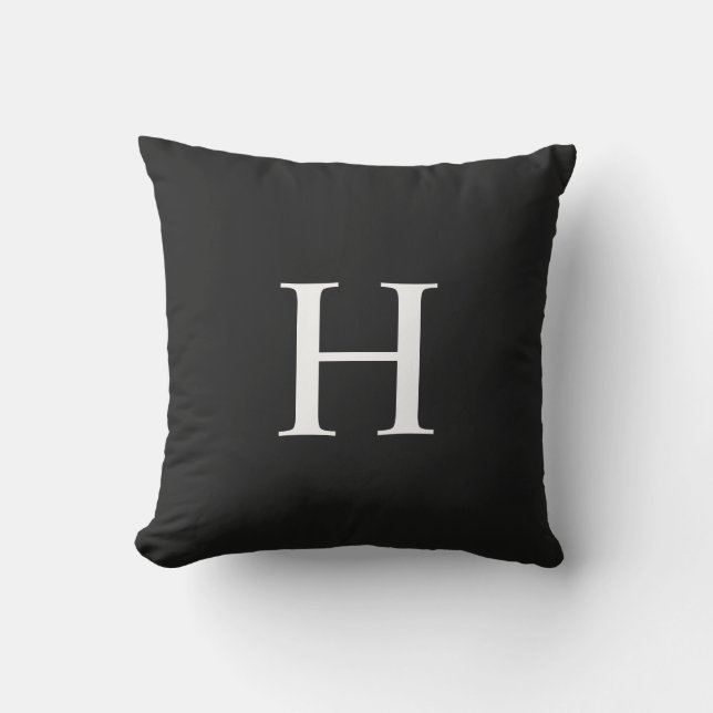 Classic Modern Monogram Cushion (Front)