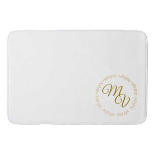 Classic Monogram Bath mat - choice of sizes