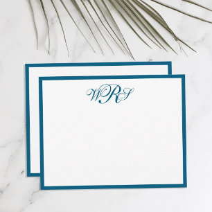 Classic Monogram Blue Card