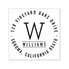 Classic Monogram Return Address