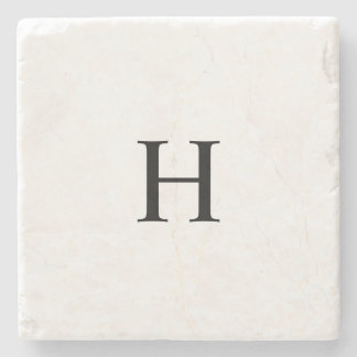 Classic Monogram Stone Coaster