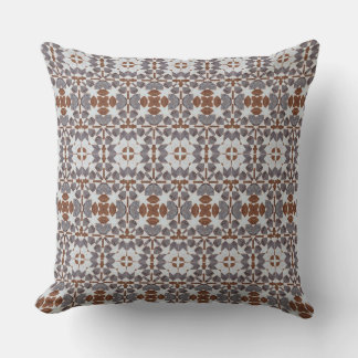 Classic Moroccan Geometric Decorative Patterns Cushion