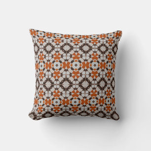 Classic Moroccan Geometric Decorative Patterns Cushion