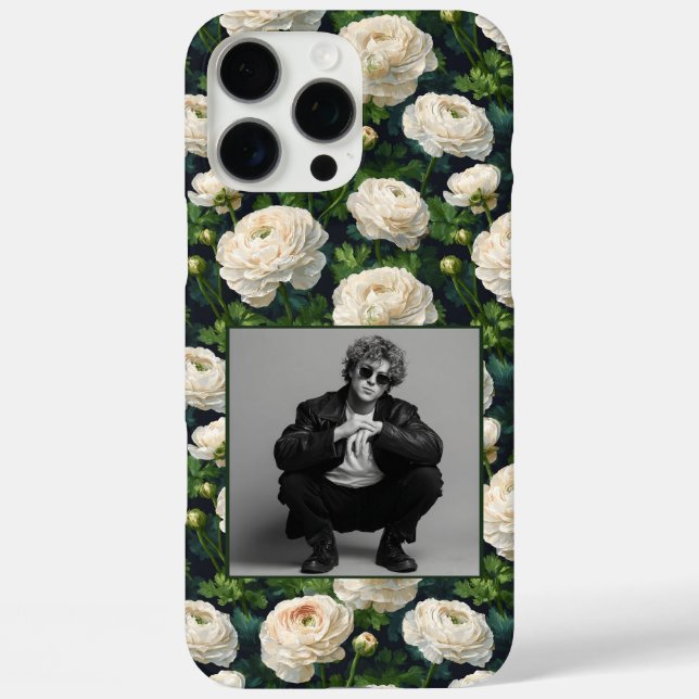 Classic Mother Gift Ranunculus Custom  Case-Mate iPhone Case (Back)