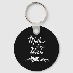 Classic Mother of the Bride Key Ring