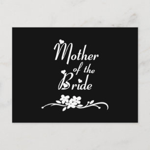 Classic Mother of the Bride Postcard