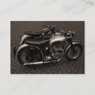 Classic Motorbikes, Mini Photo Business Card