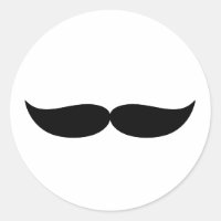 Classic Moustache Little Man