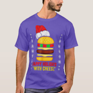 Classic Movie Love Happy Holiday With Cheese Funny T-Shirt