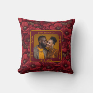 Classic Mr And Mrs 1St Anniversary Throw Pillow