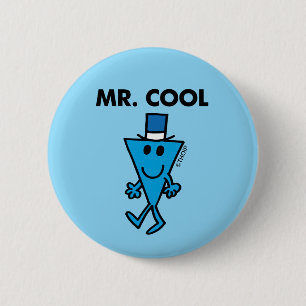 Classic Mr. Cool Pose 6 Cm Round Badge