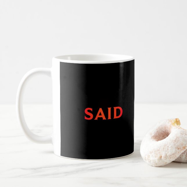 Classic Mug, 11 oz Coffee Mug (With Donut)