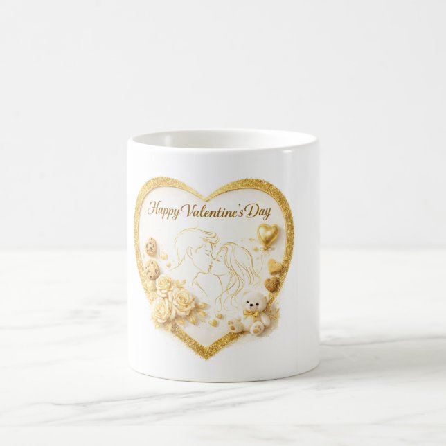 Classic Mug, 11 oz Coffee Mug (Center)