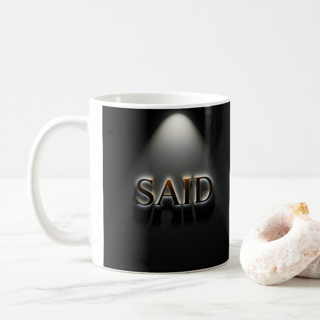Classic Mug, 11 oz Coffee Mug (With Donut)