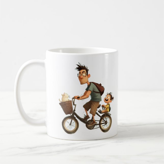 Classic Mug, 11 oz Coffee Mug (Left)