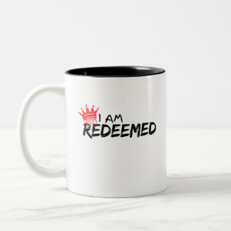 Classic Mug, 11 oz I Am Redeemed Christian Jesus Two-Tone Coffee Mug