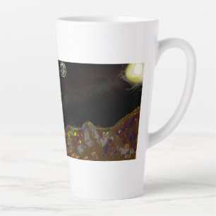 Classic Mug, 11 oz Modern Art Latte Mug