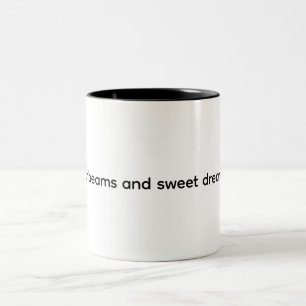 Classic Mug, 11 oz - Sunbeams and sweet dreams. Two-Tone Coffee Mug