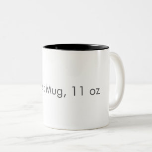 Classic Mug, 11 oz Two-Tone Coffee Mug