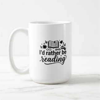 Classic Mug 15 oz: Introvert Reader's Delight