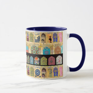 Classic Mug, beautiful persian tiles 11 oz Mug