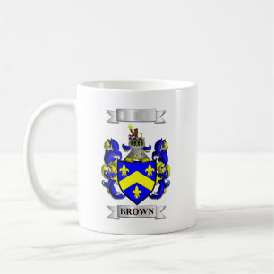 Classic Mug Brown Family Surname And Logo