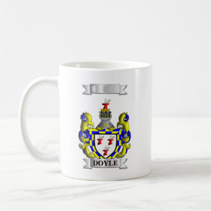 Classic Mug Doyle Surname And Shield