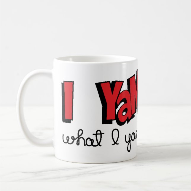 Classic Mug "I Yam What I Yam" (Left)