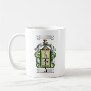 Classic Mug Li Surname And Shield