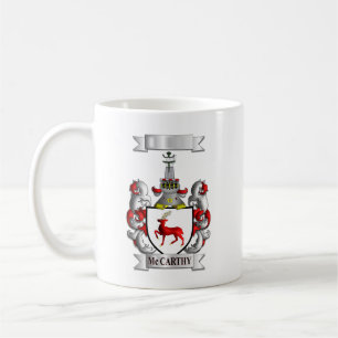 Classic Mug McCarthy Surname And Shield