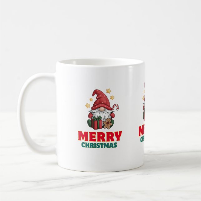 Classic Mug, Merry Christmas mug (Left)