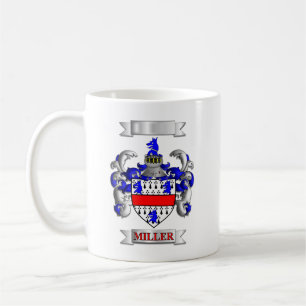 Classic Mug Miller Family Surname And Shield